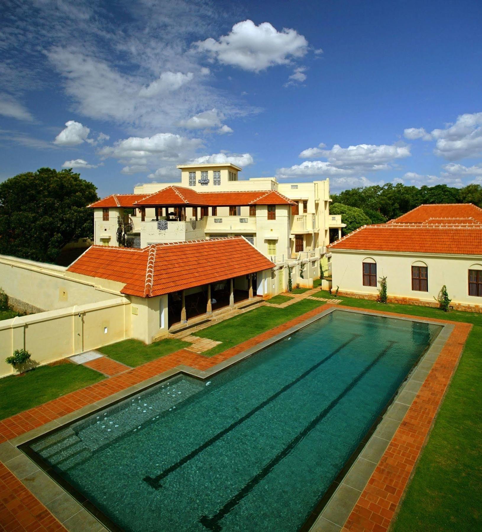Visalam Chettinad Palace - A Cgh Earth Experience Kanadukattan Экстерьер фото